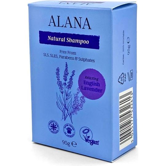 Alana English Lavender Natural Shampoo Bar 95g