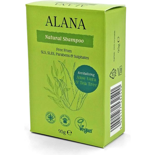 Alana Aloe Vera & Tea Tree Natural Shampoo Bar 95g