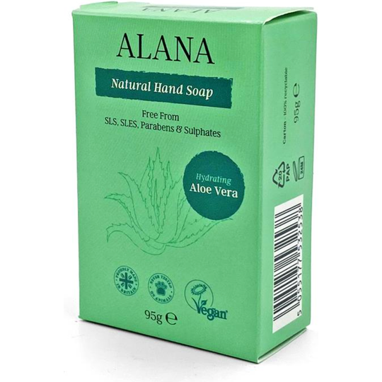 Alana Aloe Vera Natural Hand Soap Bar 95g
