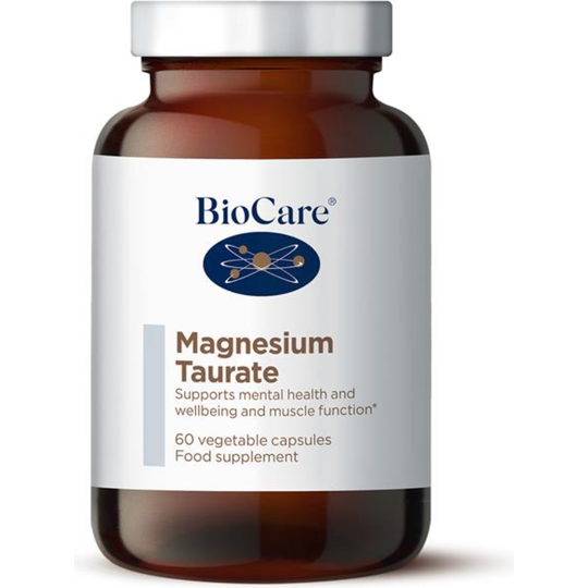 BioCare Magnesium Taurate 60 Vegetable Capsules