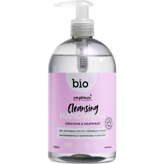 Bio-D GERANIUM & GRAPEFRUIT CLEANSING HANDWASH 500ML