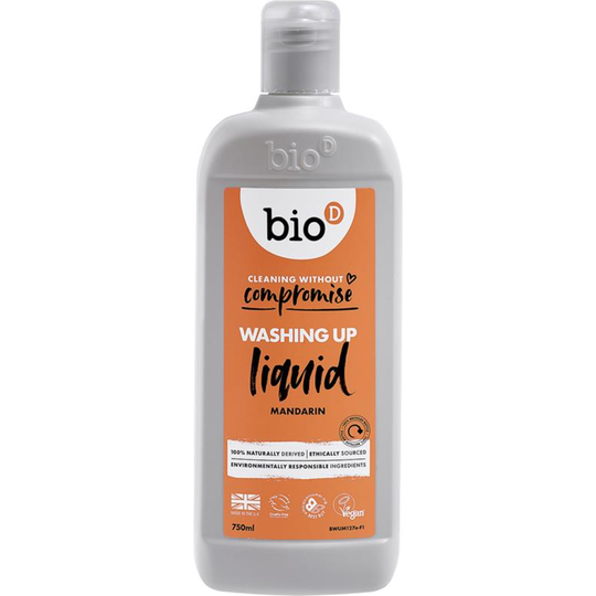 Bio-D MANDARIN WASHING UP LIQUID 750ML