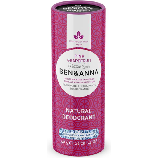 Ben & Anna - Pink Grapefruit Deodorant 40g