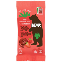 BEAR Fruit Yoyos Strawberry 20g