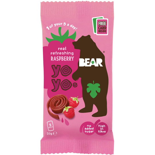 Bear Pure Fruit Yoyo Raspberry 20G