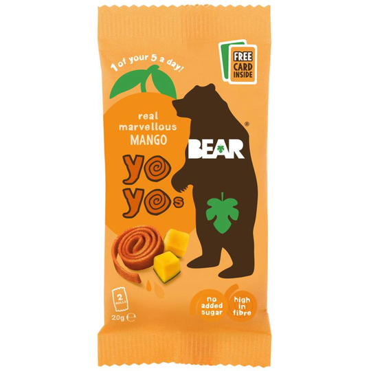 Bear Pure Fruit Yoyo Mango 20G