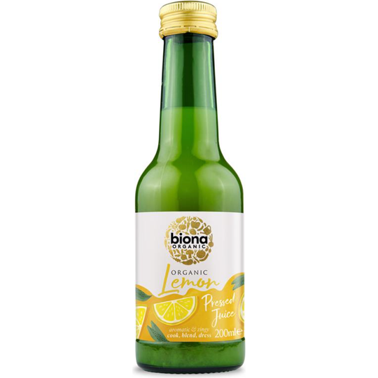 Biona Organic LEMON JUICE 200ml