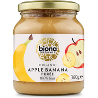 Biona Organic APPLE BANANA PUREE 360g