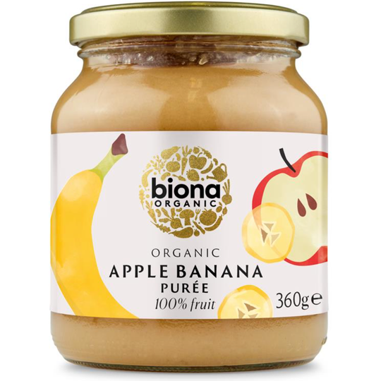 Biona Organic APPLE BANANA PUREE 360g