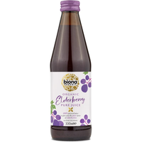 Biona Organic ELDERBERRY PURE JUICE 330ml