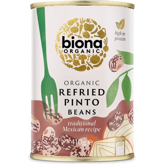 Biona Organic REFRIED PINTO BEANS 400g