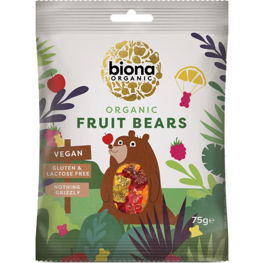 Biona Organic MINI FRUIT BEARS 75g