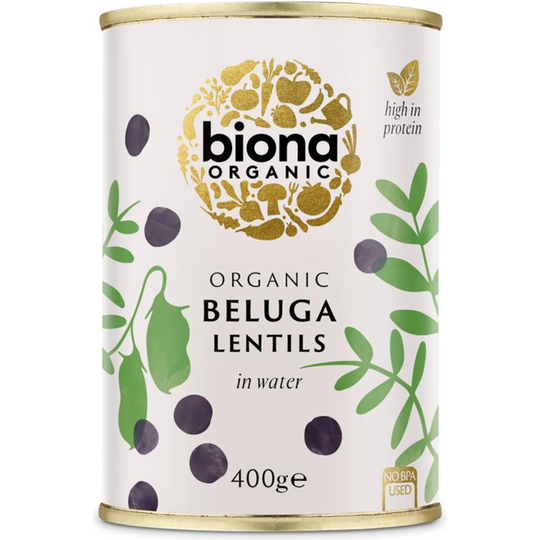 Biona Organic BELUGA LENTILS 400g