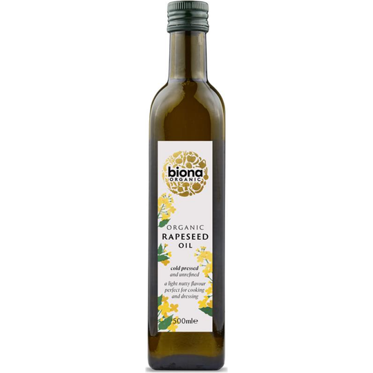 Biona Organic RAPESEED OIL - COLD PRESSED 500ml