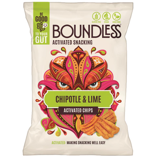 Boundless Chipotle & Lime Chips 10 x 80g