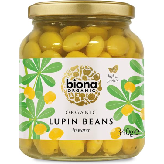 Biona Organic LUPIN BEANS 340g