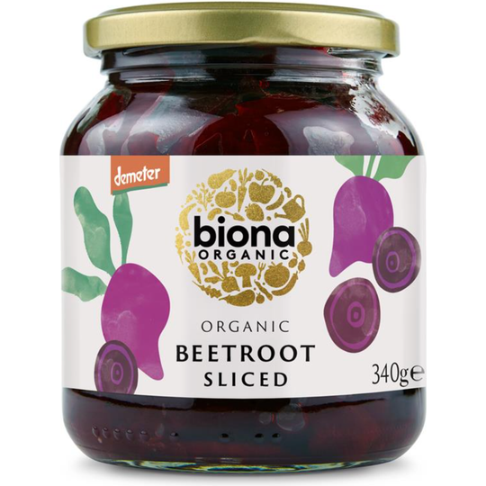 Biona Organic BEETROOT - SLICED 340g