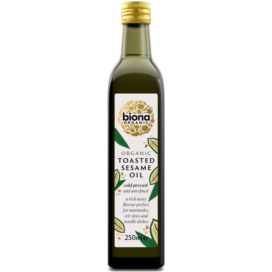 Biona Organic TOASTED SESAME SEED OIL 250ml