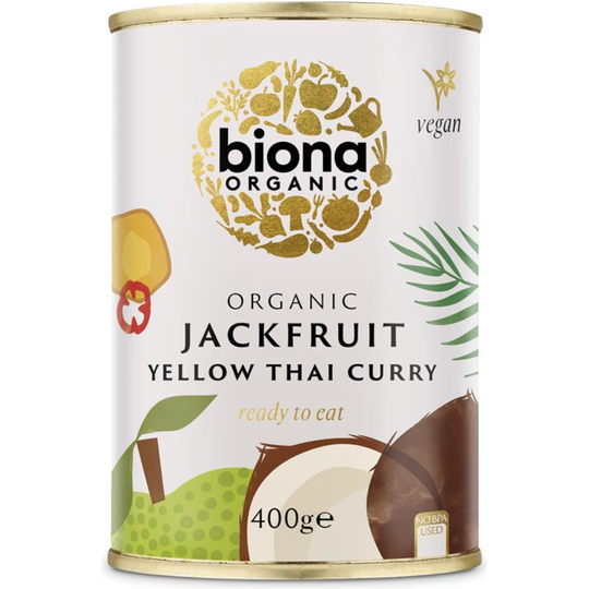 Biona Organic JACKFRUIT YELLOW THAI CURRY 400g