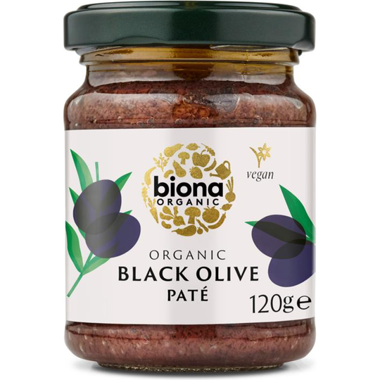 Biona Organic BLACK OLIVE PATE 120g