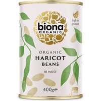 Biona Organic HARICOT BEANS 400g