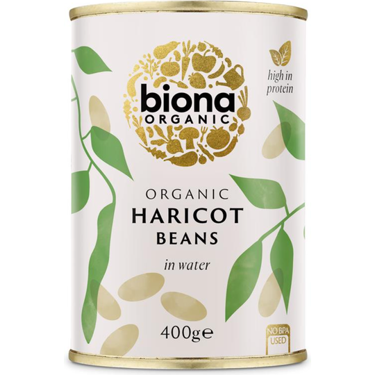 Biona Organic HARICOT BEANS 400g