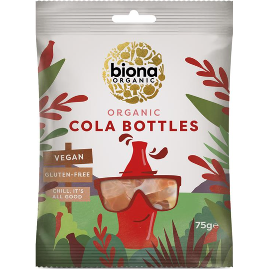 Biona Organic COOL COLA BOTTLES 75g