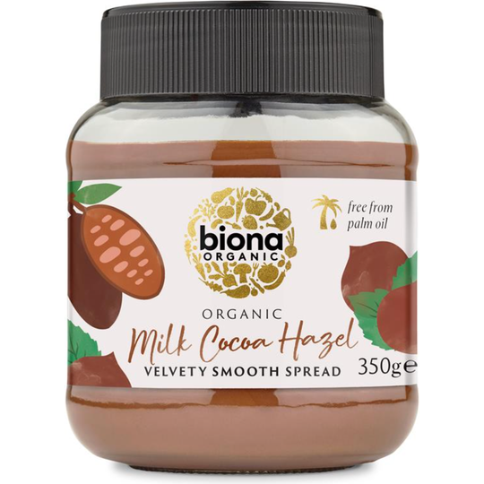 Biona Organic MILK COCOA HAZEL SPREAD 350g