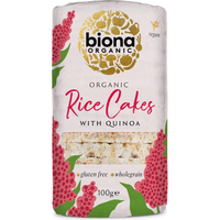 Biona Organic RICE CAKES WITH QUINOA 100g
