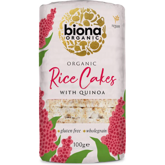 Biona Organic RICE CAKES WITH QUINOA 100g