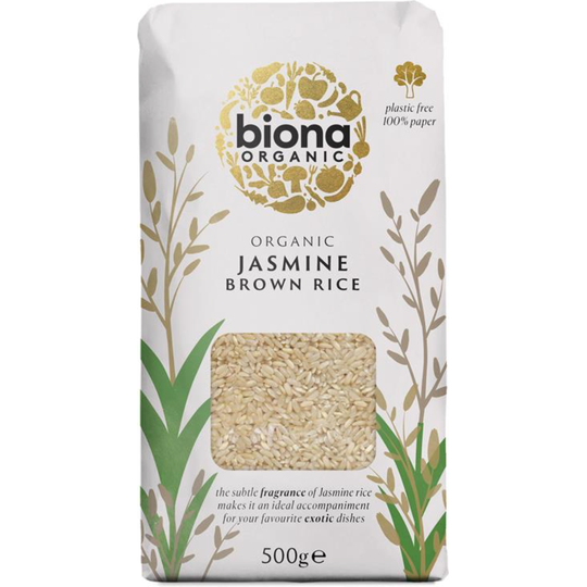 Biona Organic BROWN JASMINE RICE 500g