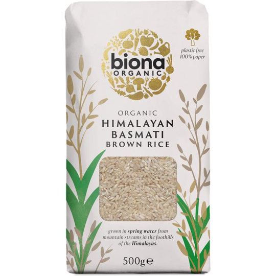 Biona Organic BROWN BASMATI RICE 500g