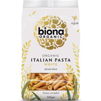 Biona Organic WHITE PENNE PASTA 500g