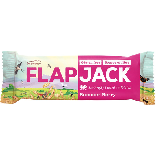 Brynmor Summer Berry Flapjack 80g