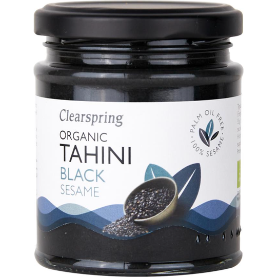 Clearspring  Organic Tahini - Black Sesame 170g