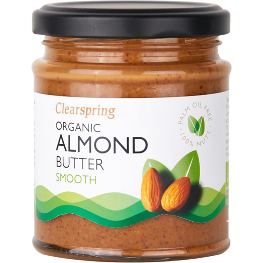Clearspring  Organic Almond Butter - Smooth 170g