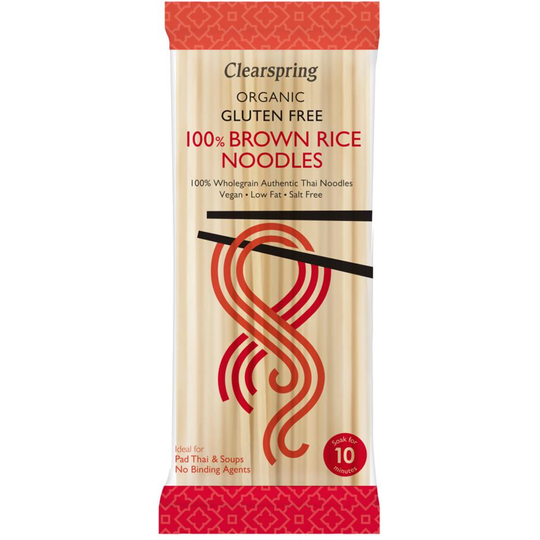 Clearspring  Organic Gluten Free 100% Brown Rice Noodles 200g