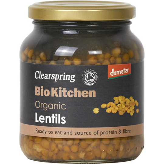 Clearspring  Bio Kitchen Organic / Demeter Lentils 360g