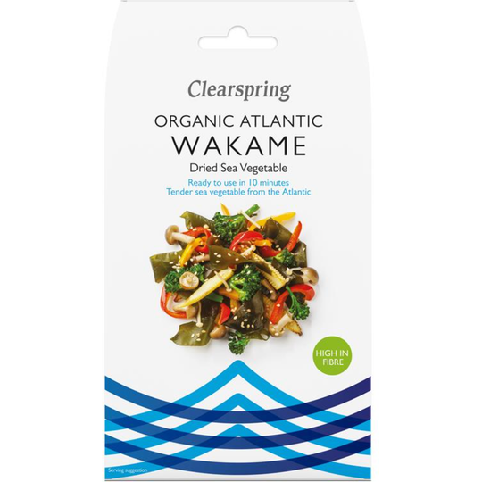 Clearspring  Organic Atlantic Wakame - Dried Sea Vegetable 25g