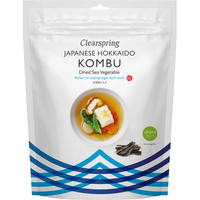 Clearspring  Japanese Hokkaido Kombu - Dried Sea Vegetable 40g
