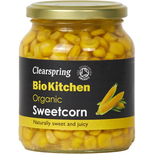 Clearspring  Bio Kitchen Organic / Demeter Sweetcorn 350g