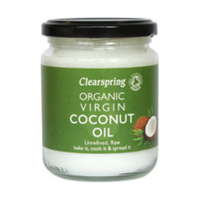 Clearspring Organic Coconut Oil (Unrefined & Raw) 200g