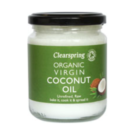 Clearspring Organic Coconut Oil (Unrefined & Raw) 200g