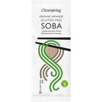 Clearspring  Organic Japanese 100% Buckwheat Soba Noodles 200g