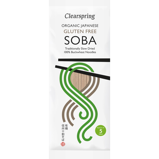 Clearspring  Organic Japanese 100% Buckwheat Soba Noodles 200g