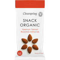 Clearspring  Snack Organic - Yaemon Tamari Roasted Almonds 30g