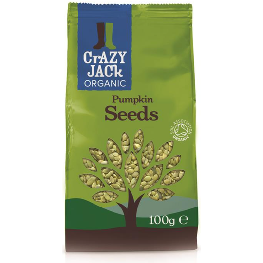 Crazy Jack Organic Pumpkin Seeds 100g