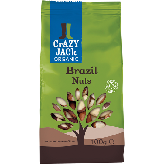 Crazy Jack Organic Brazil Nuts 100g