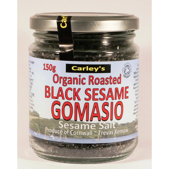 Carley's Organic Roasted Black Sesame Gomasio 150g