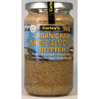 Carley's Organic Raw Whole Almond Butter 425g